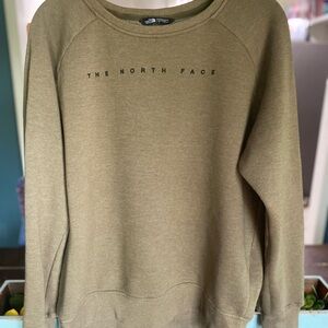 Tan The North Face women’s sweatshirt